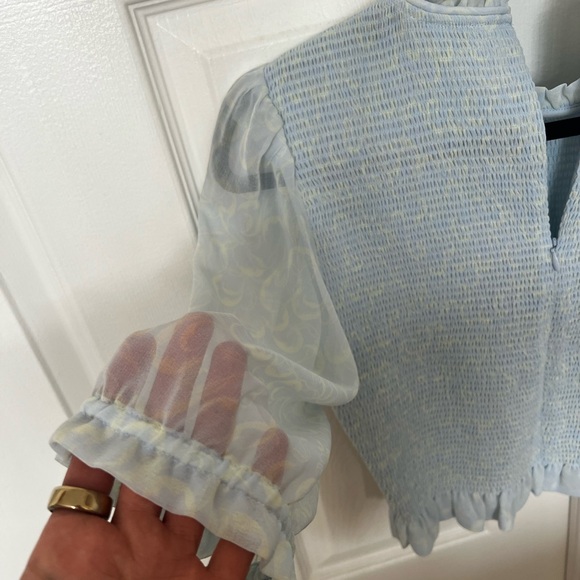 Wilfred pale blue top *never worn* - Picture 6 of 10